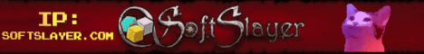 SoftSlayer Minecraft server banner