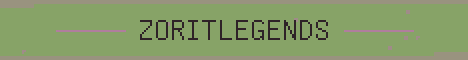 ZoritLegends Minecraft server banner