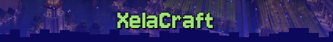 XelaCraft Minecraft server banner
