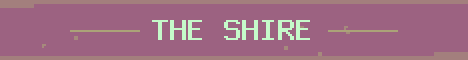The Shire Minecraft server banner