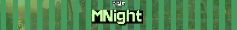 MNight Minecraft server banner
