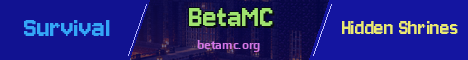 BetaMC Minecraft server banner
