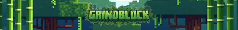 GrindBlock Minecraft server banner