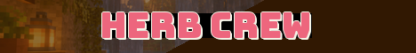 Herb Crew Minecraft server banner