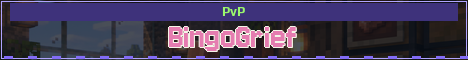 BingoGrief Minecraft server banner