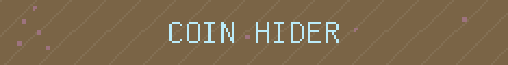 Coin Hider Minecraft server banner