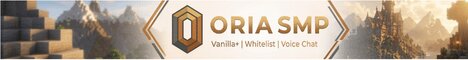 Oria SMP Minecraft server banner