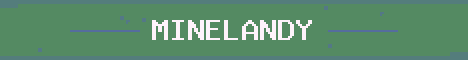 MineLandy Minecraft server banner