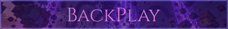 BackPlay Minecraft server banner
