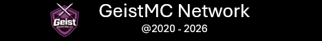 GeistMC Minecraft server banner