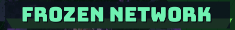 Frozen Network Minecraft server banner