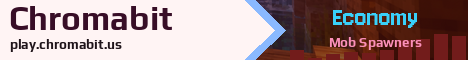 Chromabit Minecraft server banner