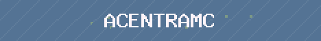 AcentraMC Minecraft server banner