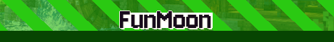 FunMoon Minecraft server banner