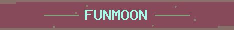 FunMoon Minecraft server banner