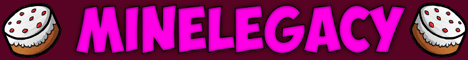 MineLegacy Minecraft server banner