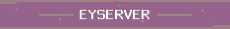 EYServer Minecraft server banner