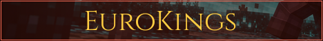 EuroKings Minecraft server banner