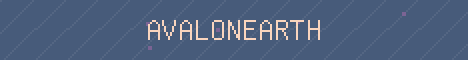 AvalonEarth Minecraft server banner