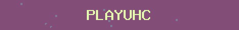 PlayUHC Minecraft server banner
