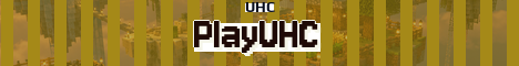 PlayUHC Minecraft server banner