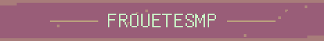 FroueteSMP Minecraft server banner