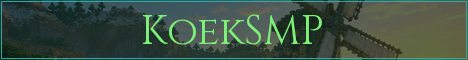 KoekSMP Minecraft server banner