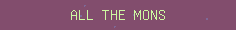 All The Mons Minecraft server banner