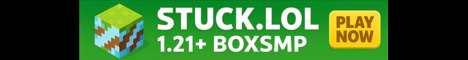 Stuck.lol Minecraft server banner