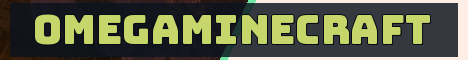 OmegaMinecraft Minecraft server banner