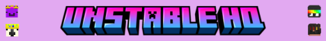 UnstableHQ Minecraft server banner