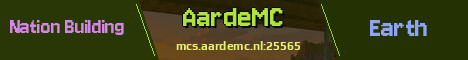 AardeMC Minecraft server banner