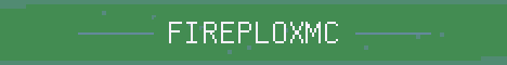 FirePloxMC Minecraft server banner
