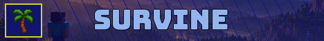 Survine Minecraft server banner