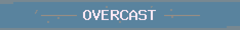 Overcast Community Minecraft server banner