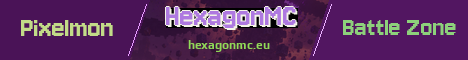 HexagonMC Minecraft server banner