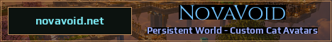 NovaVoid Minecraft server banner