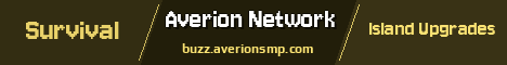 Averion Network Minecraft server banner