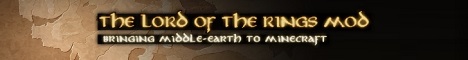 The Official Server of the LOTR Mod Minecraft server banner