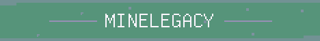 MineLegacy Minecraft server banner