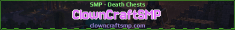 ClownCraftSMP Minecraft server banner