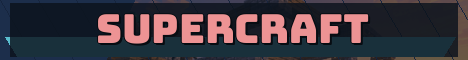 SuperCraft Minecraft server banner