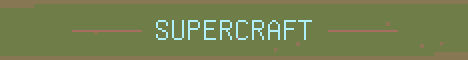 SuperCraft Minecraft server banner
