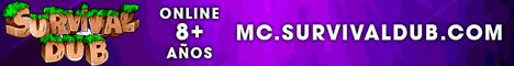 SurvivalDub Network Minecraft server banner
