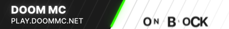 DoomMC Network Minecraft server banner