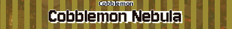 Cobblemon Nebula Minecraft server banner