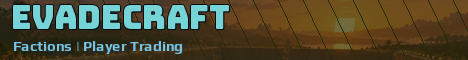 EvadeCraft Minecraft server banner