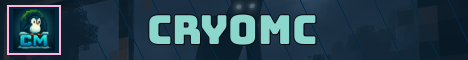 CryoMC Minecraft server banner