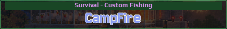 CampFire Minecraft server banner