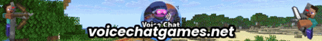 Voice Chat Games Minecraft server banner